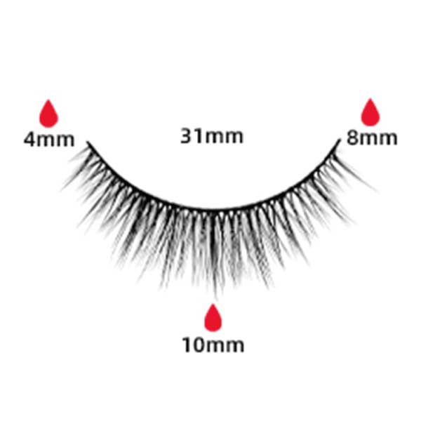magnetic eyelashes CX-HX3-SERIES-DH14-01 | shizhiyu