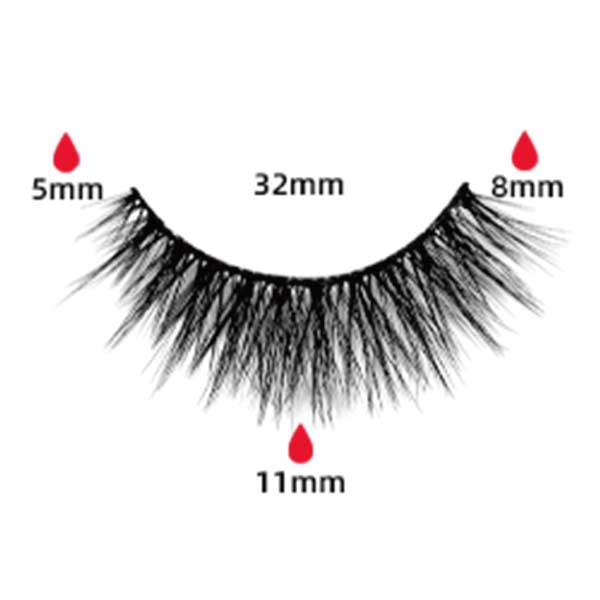 magnetic eyelashes CX-HX3-SERIES-DH14-10 | shizhiyu