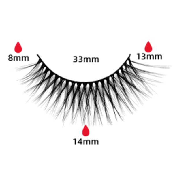 magnetic eyelashes CX-HX3-SERIES-DH14-11 | shizhiyu