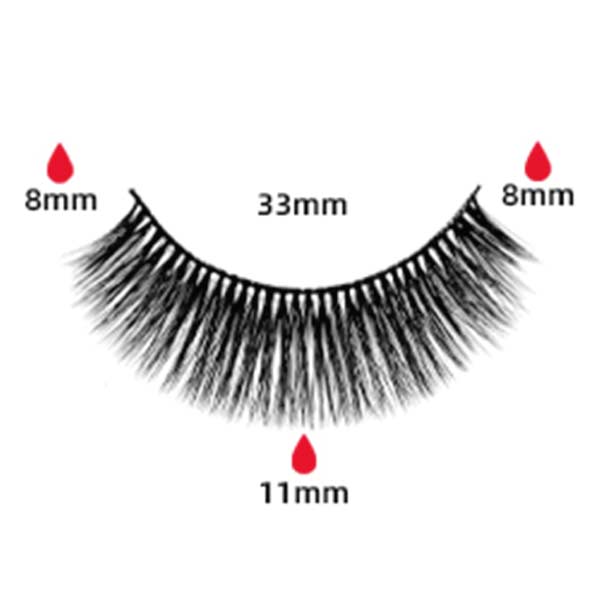 magnetic eyelashes CX-HX3-SERIES-DH14-12 | shizhiyu