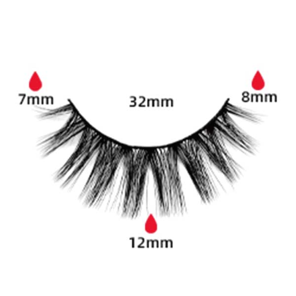 magnetic eyelashes CX-HX3-SERIES-DH14-14 | shizhiyu
