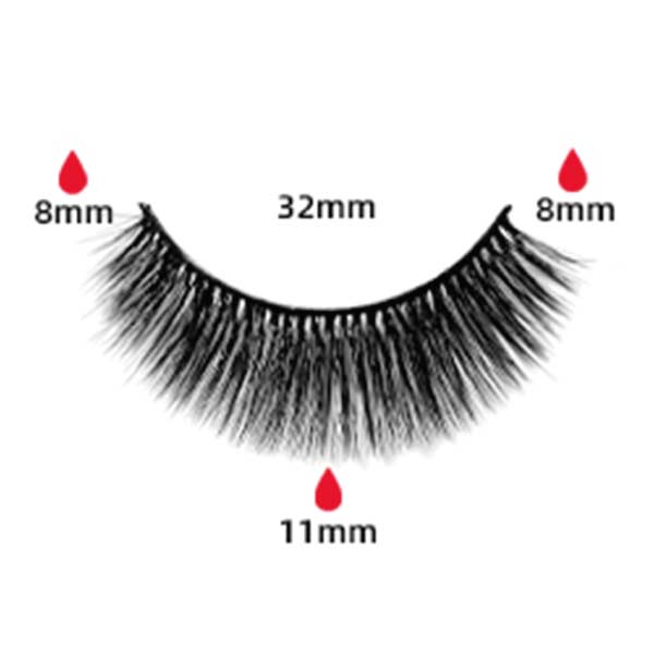 magnetic eyelashes CX-HX3-SERIES-DH14-25 | shizhiyu