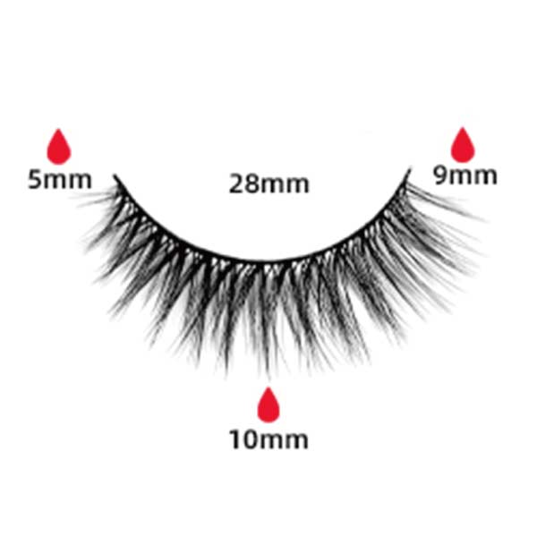 magnetic eyelashes CX-HX3-SERIES-DH14-26 | shizhiyu