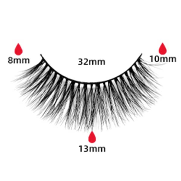 magnetic eyelashes CX-HX3-SERIES-DH14-30 | shizhiyu
