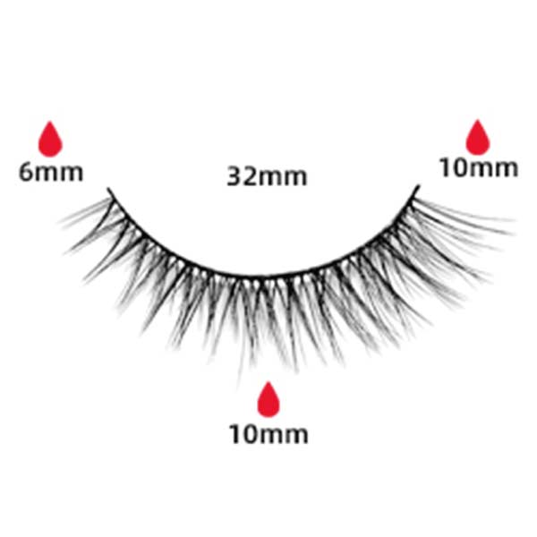 magnetic eyelashes CX-HX3-SERIES-DH14-33 | shizhiyu