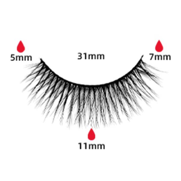 magnetic eyelashes CX-HX3-SERIES-DH14-49 | shizhiyu