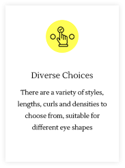 Diverse Choices professional eyelashes | shizhiyu
